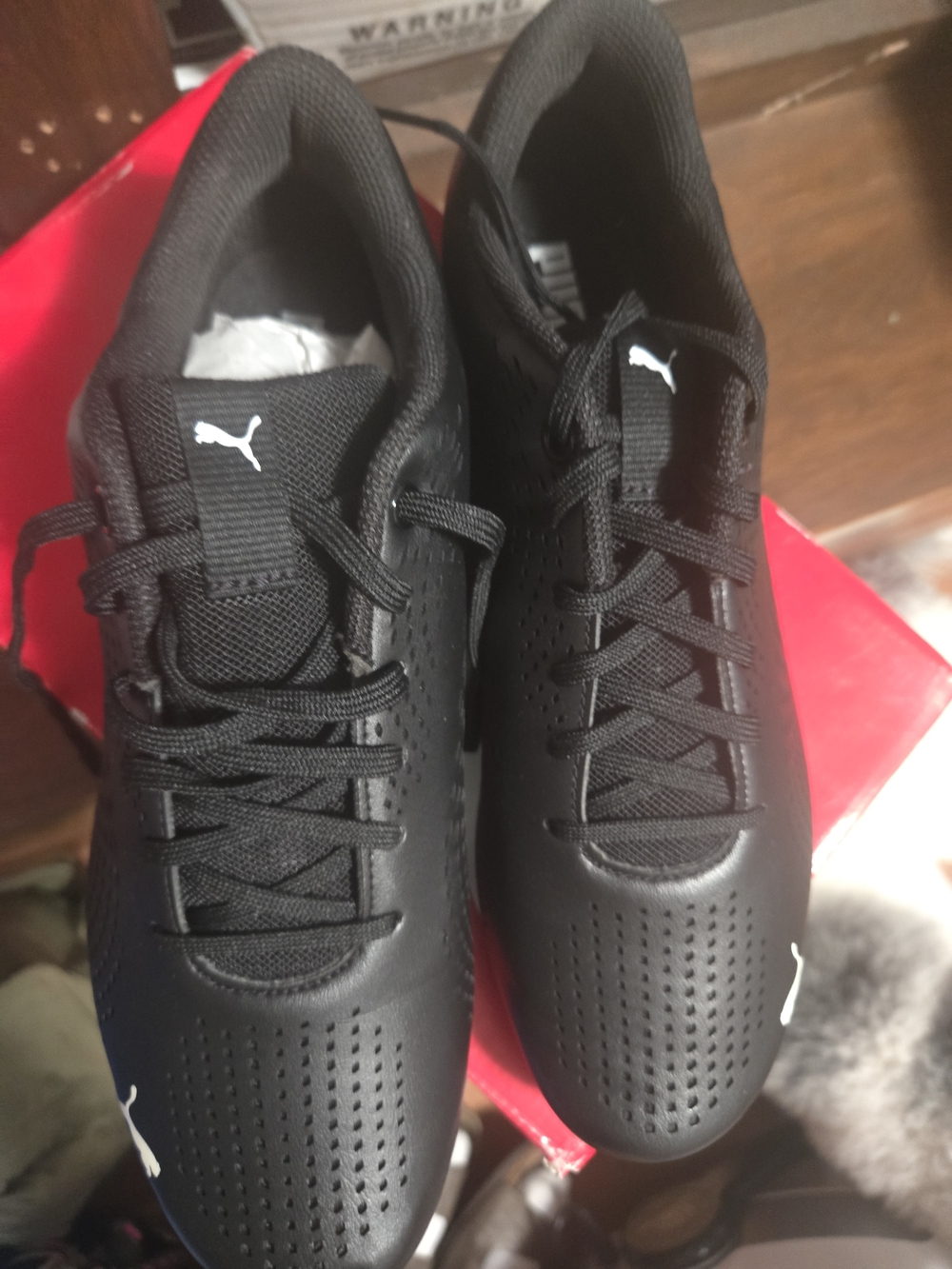 Puma Men's Black Performance Sneakers